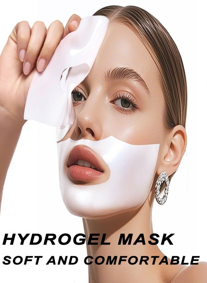 Bukamkom 8pcs Collagen Face Mask, Hydrogel Overnight Face Mask for Hydration & Soothing, Hydrogel Collagen Facial Mask, Face Masks Facial Masks Skincare - Image 2